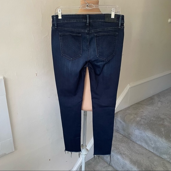 Joe's Jeans Rydell Distressed Blowout Kneed The Icon Mid Rise Skinny Ankle Jeans - Picture 6 of 12